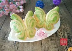 Illustration of how to make butterfly steamed buns 15