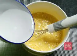 Illustration of how to make green onion egg pancake 4