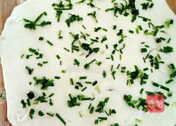 Illustration of how to make scallion pancake 3