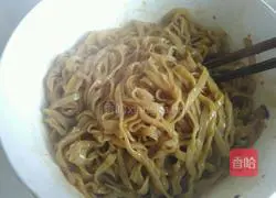 Illustration of how to make dry noodles 6