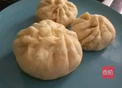 Chives and eggs Illustration of how to make steamed buns 8