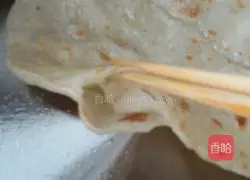 Egg-filled cake.Illustration of how to make it 4