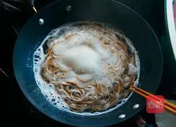 Illustration of how to make cold soba noodles 2