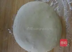 Illustration of how to make fennel stuffed dumplings 1