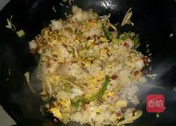 Cabage and egg fried rice Practice illustration 8