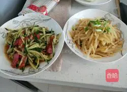Illustration of how to make cold noodles 5