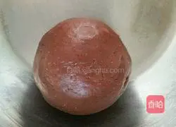 Cocoa powder Illustration of how to make two-color steamed buns 4