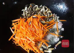 Fried noodles Illustration of how to do it 7