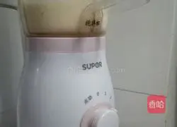 Illustration of how to make banana milk waffles 4