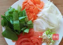 Illustration of how to make fried noodles 4