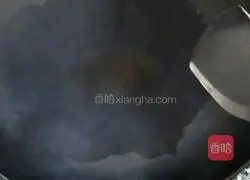 Illustration of how to make egg fried rice 1