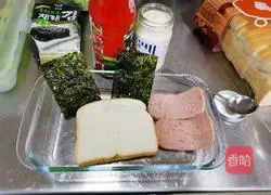 Illustration of how to make a 5-minute nutritious sandwich for lunch and breakfast with a manly taste 1