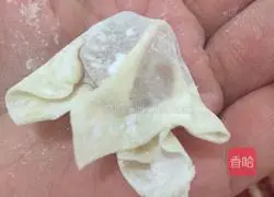 Illustration of how to make bone soup wontons 4