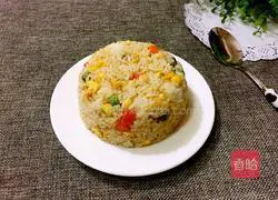 Assorted Egg Fried Rice Recipe Illustration 8