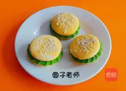 Illustration of how to make hamburger buns 10