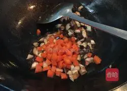 How to make avocado mixed fruit and vegetable fried rice Illustration 3