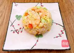 Illustration of how to make shrimp fried rice 6