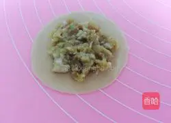 Illustration of how to make dumpling skin pies 2
