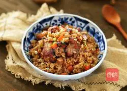 Illustration of how to make braised pork ribs with rice 14