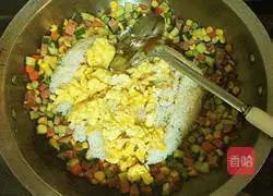 Assorted Ham Fried Rice Recipe Illustration 12