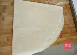 Illustration of how to make hand-rolled noodles 6