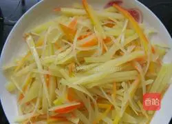 Illustration of how to make tomato and egg noodles 3