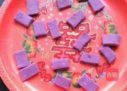 Illustration of how to make purple sweet potato and distiller's grain glutinous rice balls 6