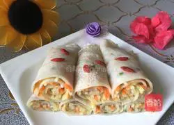 Illustration of how to make shredded potato pancakes 18