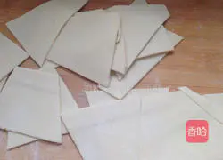 Illustration of how to make seafood wontons 3