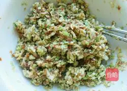 Illustration of how to make cabbage buns 6