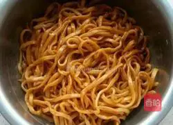Illustration of how to make fried noodles 3