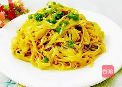 Illustration of how to make sesame sauce noodles 7