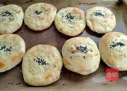 Illustration of how to make scallion pancakes (scallion pancakes) 16