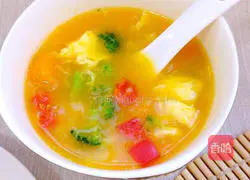 Illustration of how to make pumpkin steamed buns 12