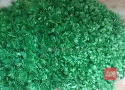 Illustration of how to make fennel and pork dumplings 3