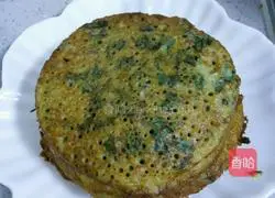 Illustration of how to make purslane cake 10