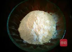Illustration of how to make oil-free white flour pancakes 1