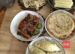 Illustration of how to make pickled cabbage dumplings 7