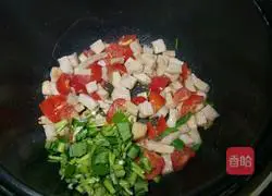 Illustration of how to make cherry tomato noodles 6