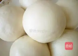 Milk-flavored steamed buns Practice illustration 13