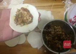 Celery and meat dumplings.Recipe 21