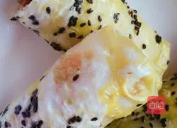 Illustration of how to make bacon and vegetable pancakes 14