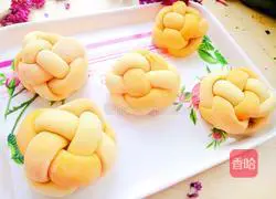 Illustration of how to make hydrangea steamed buns 7