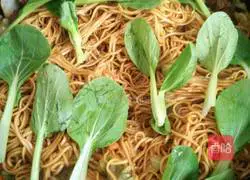 Illustration of how to make fried noodles 7