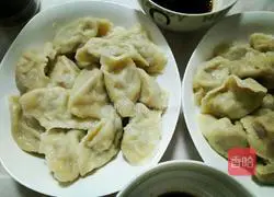 Illustration of making homemade vegetarian dumplings 5