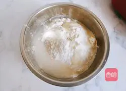 Illustration of how to make glutinous rice cakes with sesame and bean paste 5