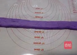 Illustration of how to make purple potato and osmanthus glutinous rice balls 8