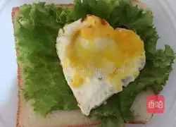 Illustration of how to make ham and egg sandwiches 5