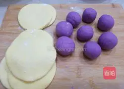 Illustration of how to make double potato blossom steamed buns 8