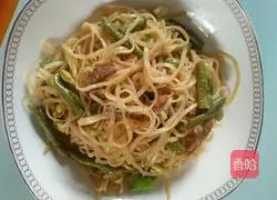 Illustration of how to make steamed noodles 7
